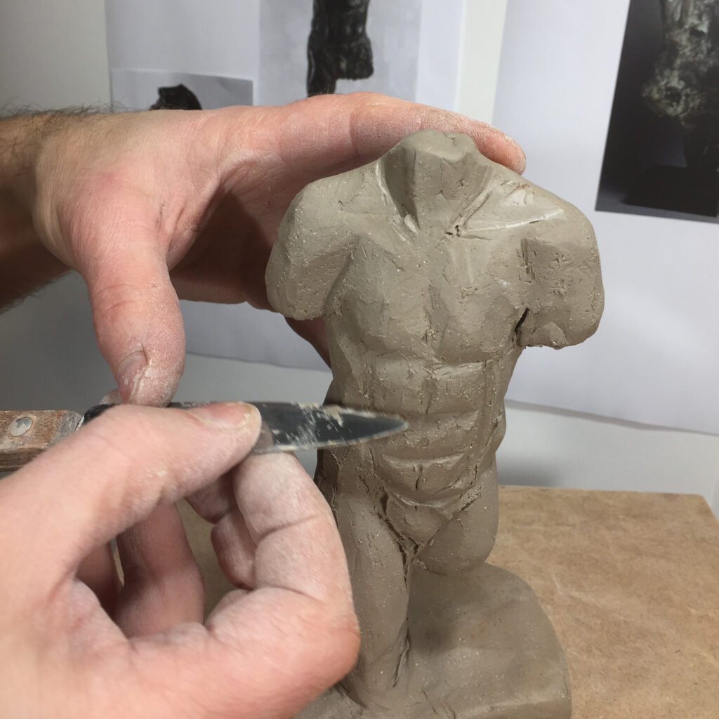 Atelier des 4 jeudis Cours de sculpture avec Damien Granelle artiste sculpteur Paris