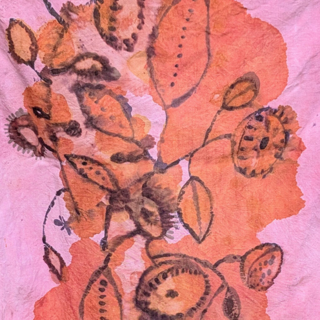 Atelier des 4 jeudis arts plastiques et expérimentation Sandrine Bridier artiste sérigraphe