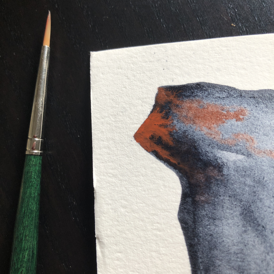 Aquarelle Carole Xenard artiste Atelier des 4 jeudis